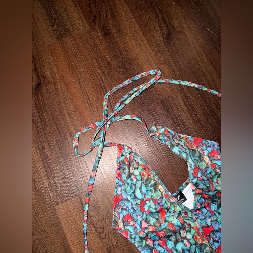 JLORRAINE
DESIGNS SEASHORE JUMPSUIT NWOT RARE SOLD OUT PRINT SEXY PRINTED $148 - Picture 6 of 10
